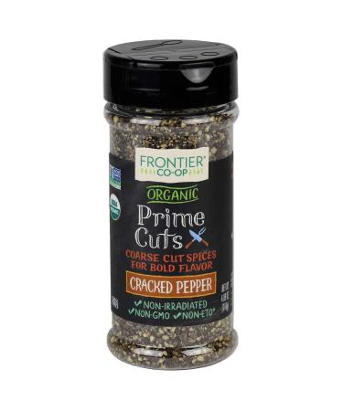 Frontier Co-op Organic Prime Cuts Cracked Pepper 4.09 oz (116 g)