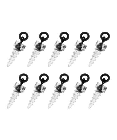 50 pieces of fishing baits screws replacement bait screws pop up peg bait screw fishing accessories for d rigs chod rigs blow back rigs 15mm/ 0.59in