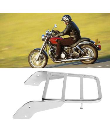 KIMISS Rear Luggage Rack for VT750 C2 (1997-2003) - Chrome Silver Sissy Bar | International Shipping Available - Buy Online on SooperMarket.com