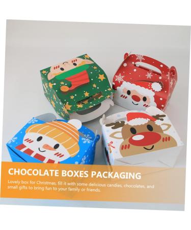 ibasenice 36 Pcs Christmas Muffin Box Christmas Favor Boxes Xmas Goodies Container Holiday Cookie Boxes Christmas Storage Boxes Muffin Container Boxes Dessert Gingerbread House - Buy Online on SooperMarket.com