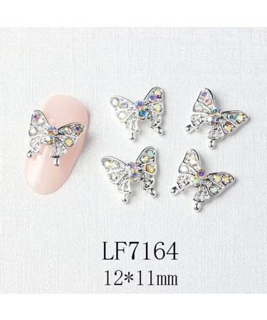 22 Pcs 3D Butterfly Nail Charms & Diamonds Rhinestones - Large Bow for Nail Art Beauty Design and DIY Jewelry - Buy Online on SooperMarket.com
