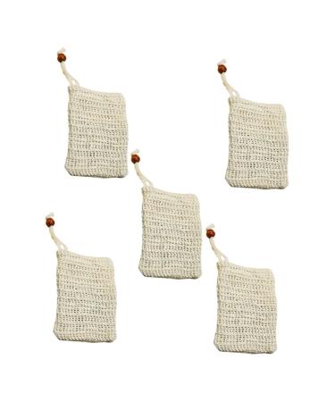 Baluue 15 Pcs Soap Net Bath Soap Holder Foaming Soap Pouch Bath Soap Liquid Sisal