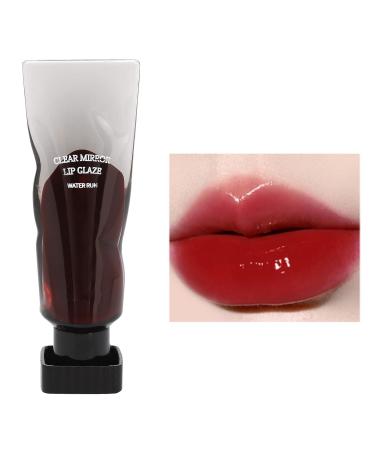 Yinhing Clear Mirror Lip Gloss - Long Lasting Black Lip Glaze for Independent Women | 5g Elegant Style - Buy Online on SooperMarket.com