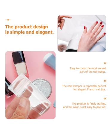 Shop Lurrose French Nail Stamp Tool - Perfect Nail Art Stamping for Stunning Designs - Buy Online on SooperMarket.com