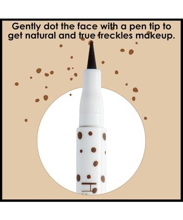 MIELIKKI Freckle Pen - Waterproof Long Lasting 4 Colors - Natural Lifelike Makeup for Perfect Freckles - Buy Online on SooperMarket.com