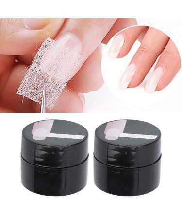 2 Pieces Fiberglass Nail Kit - Fast Extension Gel 20ml Magical Nail Gel Silk Packaging for Perfect Manicure | International Shipping - Buy Online on SooperMarket.com