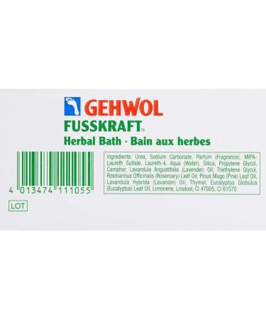 GEHWOL Herbal Bath | 14.1 oz | Soothing Foot Soak for Relaxation - Buy Online on SooperMarket.com