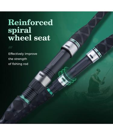 Berrypro 10' Surf Spinning Rod - IM8 Carbon Fishing Rod - Buy Online on SooperMarket.com