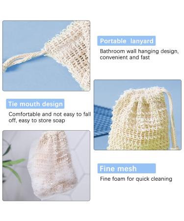 2 Pack Exfoliating Mesh Soap Saver Pouch for Body Cleansing - Buy Online on SooperMarket.com