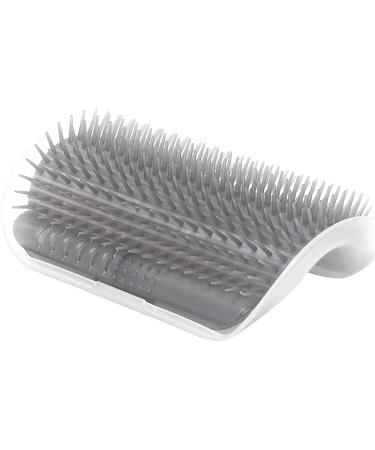 certainoly Cat Self Groomer - Soft Cat Grooming Brush - Soft Wall Corner Scratcher Massage Combs Grooming Brush Tool for Kitten Puppy with Long or Short Gray - Buy Online on SooperMarket.com