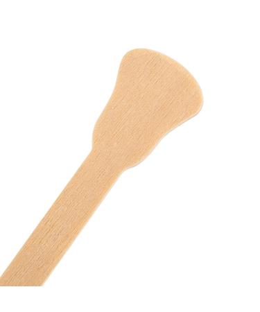 100pcs Disposable Wax Spatulas | Wooden Hair Removal Applicators | Cosmetic Wax Sticks for Smooth Skin - Buy Online on SooperMarket.com