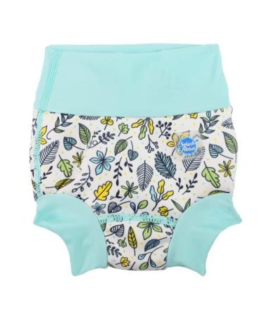 Splash About Baby & Toddler Happy Nappy Reusable Swim Nappy Fallen Leaves 0-3 Months