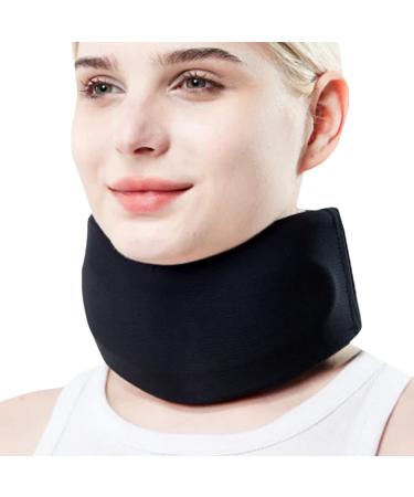 Neck Collar Adjustable Soft Neck Support Foam Brace | Soft Neck Support Brace for Sleeping Aligns & Stabilizes Vertebrae Ensures Stability for Women & Men