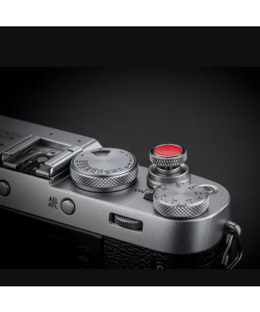 JJC Camera Soft Release Button for Fuji X-T5 X-T4 X-T3, Sony RX1R II, Leica M10, Nikon Df - Gray & Red - Buy Online on SooperMarket.com