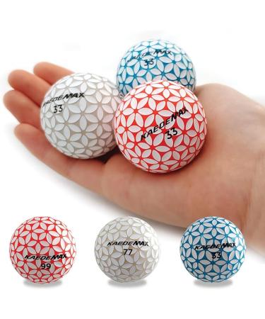 Kaede Max 2 Tone Distance Golf Balls (Half Dozen) - Red/Mint Blue/Pink - Buy Online on SooperMarket.com