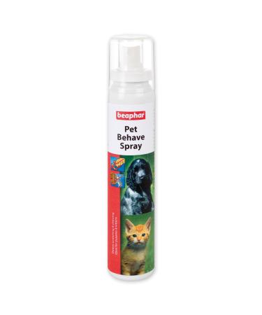 Beaphar | Pet Behave Spray | For Cats & Dogs | Indoor Training Aid | Helps Train Your Pet Not to Scratch or Chew Household Furnishings & Objects | Contains Citronella | 125ml Spray