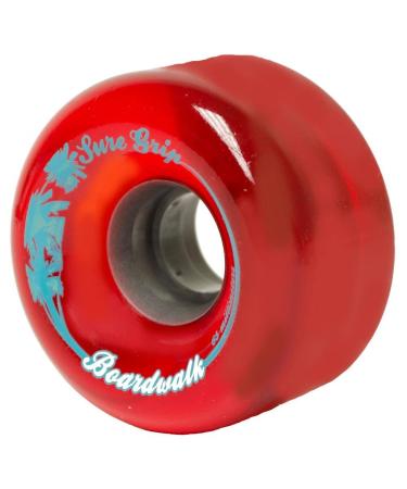 Sure-Grip Boardwalk Outdoor Wheels red