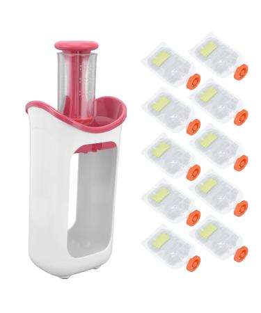 Baby Food Blender High Efficiency Easy To Clean Highly Durable Baby Food Masher for School for Home for Camping(red)