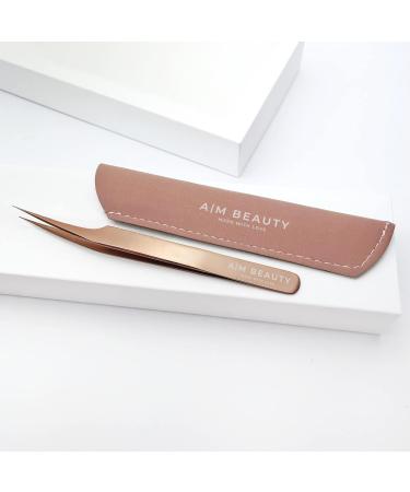 Premium Beauty Tweezers Set with Case | Eyelash & Nail Design Tools for Perfect Extensions - Buy Online on SooperMarket.com