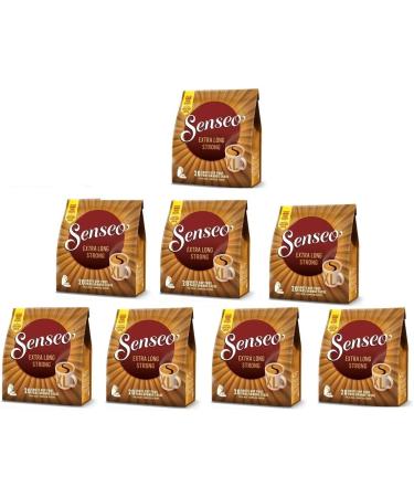 8 x Senseo Extra Long Strong Mug Size 20 Pads (160 Pods) Dark Roast - Buy Online on SooperMarket.com