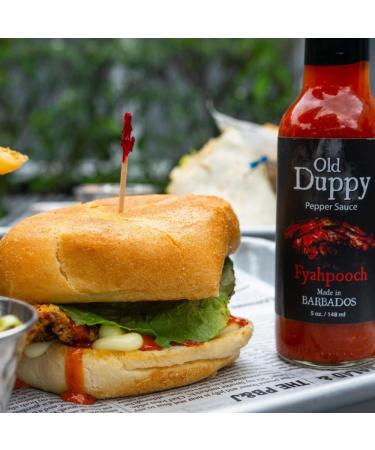 Old Duppy Fyahpooch Smoked Pepper Sauce 150ml - Buy Online on SooperMarket.com