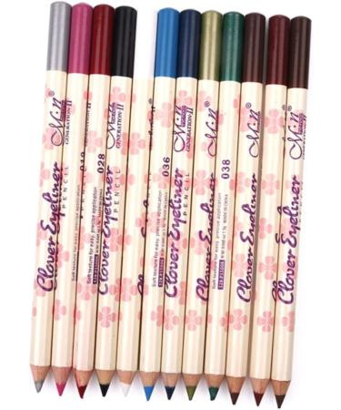 MUSISALY 24 Pcs Eyeliner Pen Pencil Eyeshadow Blue Eyeliner Colored Eyeliner Brown Eyeshadow Eyeliner Stick - Buy Online on SooperMarket.com