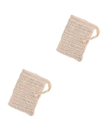 Healeved 10 pcs Pouch for Foaming Net Cleaning Soap Draw Sack mediumx2pcs As Shownx2pcs