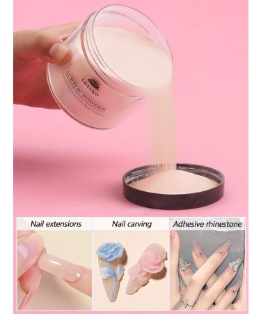 EBANKU 120g Nude Acrylic Powder - Professional Long-Lasting Acrylic Nail Powder for Extension & Carving - No Nail Lamp Required | 4.23oz Capacity - Buy Online on SooperMarket.com