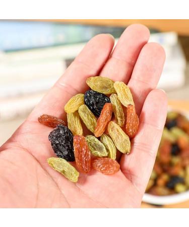 Golden Raisins Big fruit green grapes seedless Tri colored raisins500g No Added Sugar Vegan  - Buy Online on SooperMarket.com