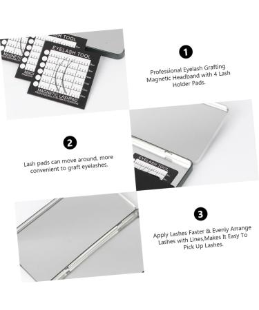 Beavorty magnetic head lash magnetic lash pad eyelash - Buy Online on SooperMarket.com