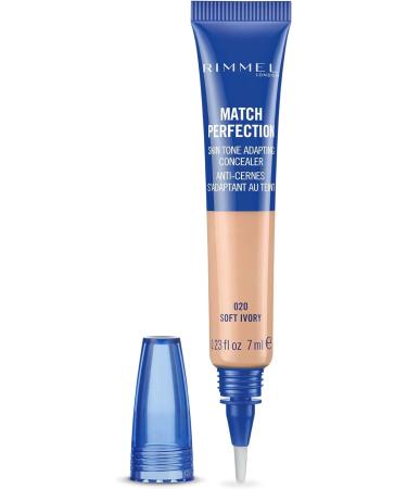 Rimmel London Match Perfection Liquid Concealer Soft Ivory 7ml - Pack of 1 - Buy Online on SooperMarket.com