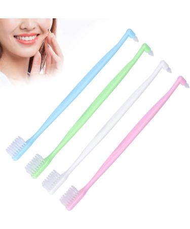 4PCS Orthodontic Toothbrush Set - Double-Ended Interspace Toothbrush for Braces & Teeth Cleaning - International Shipping Available - Buy Online on SooperMarket.com