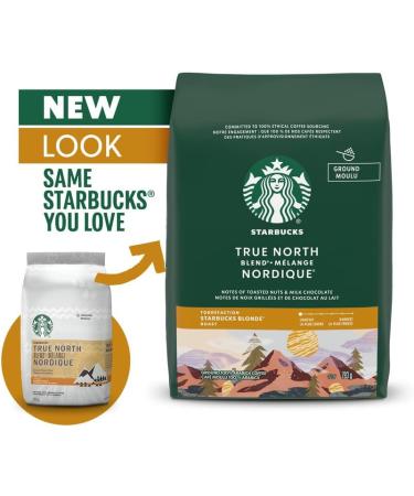 Starbucks True North Blend Blonde Roast Ground Coffee 793g Bag 4 Count True North 4 count (Pack of 1) - Buy Online on SooperMarket.com