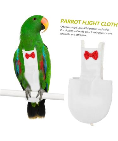 Buy PopetPop Flying Bird Diapers - Stylish Sittich-Outfit Bowknots for Parrots & Pigeons | High-Quality Cotton Bird Clothing 22x12cm - Buy Online on SooperMarket.com