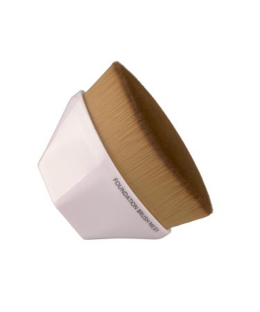 Kabuki Makeup Brush I Foundation Makeup Brush I Face Brush Multifunctional for Blending Liquid Cream or Flawless Powder Cosmetics I With Protective Storage Box