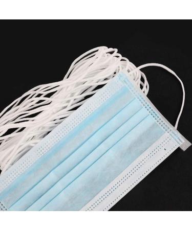 Elastic Strap White Earloop Cord 1/8-Inch (32Yard) - Stretchy Handmade Sewing String - Buy Online on SooperMarket.com