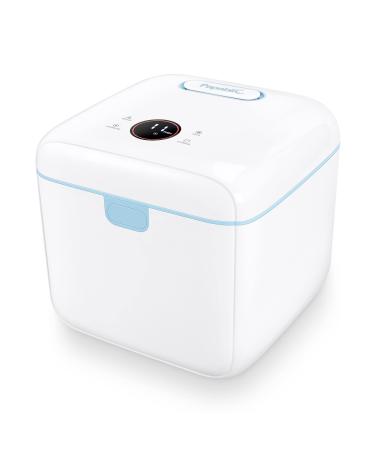 Papablic 4-in-1 UV Light Sanitizer | UV Sterilizer and Dryer Pro | UV Sterilizer Box with Dual UV-C Lights | Touch Screen Control