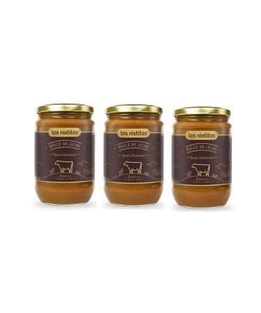 Los Nietitos Dulce de Leche - Caramel Spread, 27 oz 3 Pack