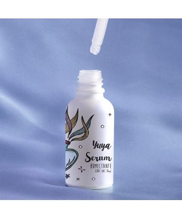 YuYa Cruelty-Free Makeup Night Serum - Hydrating Anti-Aging Formula with Hyaluronic Acid & Jojoba for Radiant Skin | 30 ml | International Shipping - Buy Online on SooperMarket.com