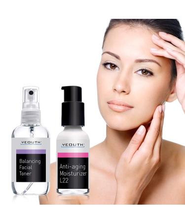 Yeouth Anti-Aging Moisturizer L22 - Hydrating Cream for Youthful Skin (1 fl oz) - Buy Online on SooperMarket.com