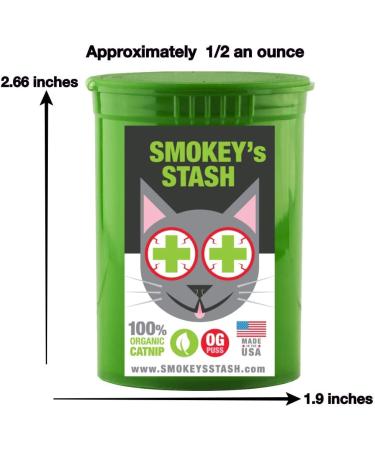 Organic Smokey's Stash Catnip Spray & Dried Combo Bundle - Maximum Potency Catnip for Cats - Buy Online on SooperMarket.com