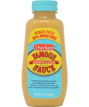 Durkee Famous Sandwich & Salad Sauce 12 oz - 3 Pack with Mighty Merchandise Spread Tool - Buy Online on SooperMarket.com
