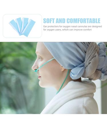 4Pcs Nasal Oxygen Cannula Ear Cushions Oxygen Tubing Ear Wrap Oxygen Tube Ear Protectors Covers for Oxygen Users Patients - Buy Online on SooperMarket.com