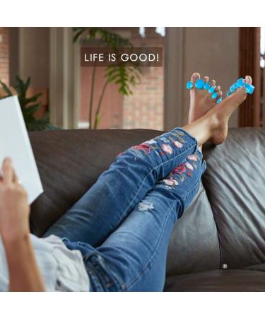 YogaToes Gems Toe Seperators - Sapphire Blue - Buy Online on SooperMarket.com