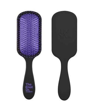 The Knot Doctor for Conair Premium Pro Detangling Hair Brush for Wet or Dry Hair with Purple Storage Case 1 Count