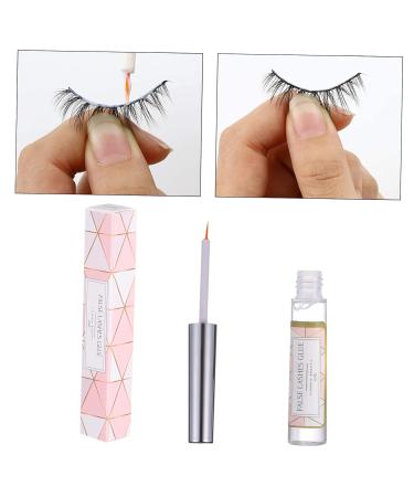 Angoily 3pcs False Eyelash Glue - Long Lasting Durable Lash Extension Adhesive for Eyelashes | International Shipping - Buy Online on SooperMarket.com