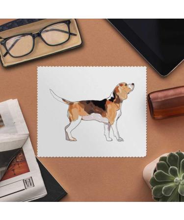 2 x Beagle Dog Microfiber Cleaning Cloths - Ultra Absorbent & Durable | Perfect for Pet Lovers | International Shipping - Buy Online on SooperMarket.com