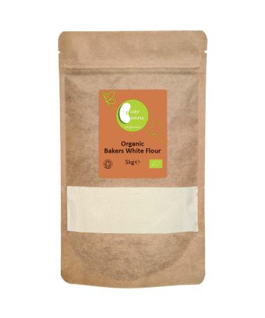Organic Bakers White Flour | Certified Organic | by Busy Beans Organic (5kg)