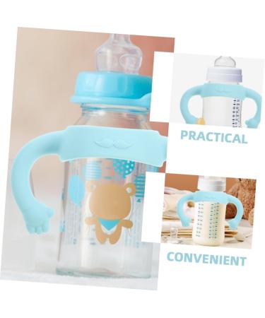 ibasenice 6 Pcs Bottle Handle Bottle Grip Bottle Grip Bottle Grip Silicone Bottle Grip Handle Milk Bottle Grips Silicone Soft Child Feeding Bottle 14.00X5.00X5.00CMx3pcs Sky-bluex3pcs - Buy Online on SooperMarket.com