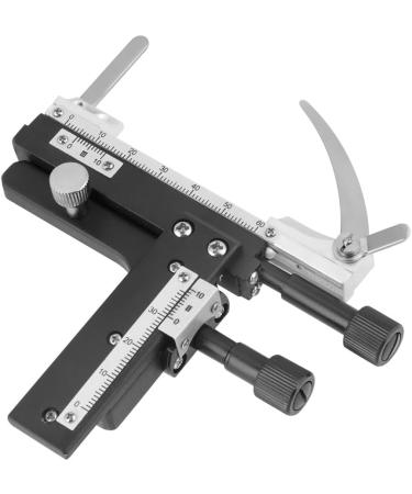 High Precision 14.5cm X-Y Moveable Stage for Microscope | Manual Caliper Lift, 16cm Height - Buy Online on SooperMarket.com